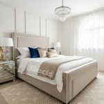 Ria Luxury Bed Frame With Contrast Piping