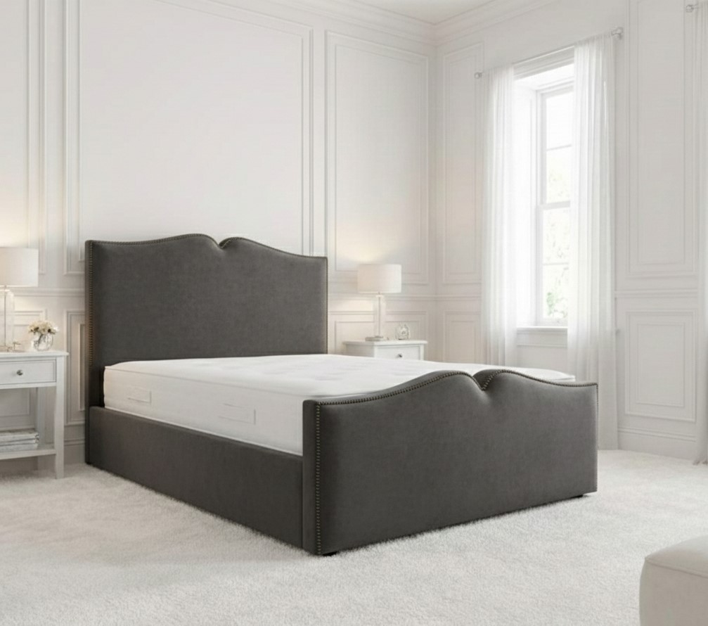 magia Nenya Luxury Bed Frame With Mattress and Storage Options - Image 1