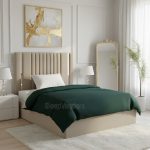 Marmit Luxury Upholstered Bed With Mattress Storage Options