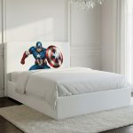 Marvel Printed Headboard Beds for Kids